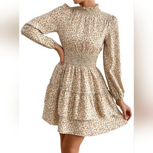 NWOT Elings Mock Neck Dress